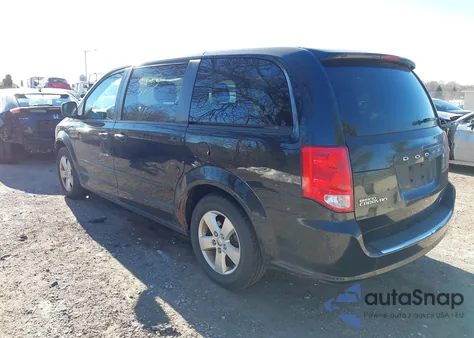 2013 Dodge Grand Caravan Se from USA, damaged, VIN 2C4RDGBG2DR602652